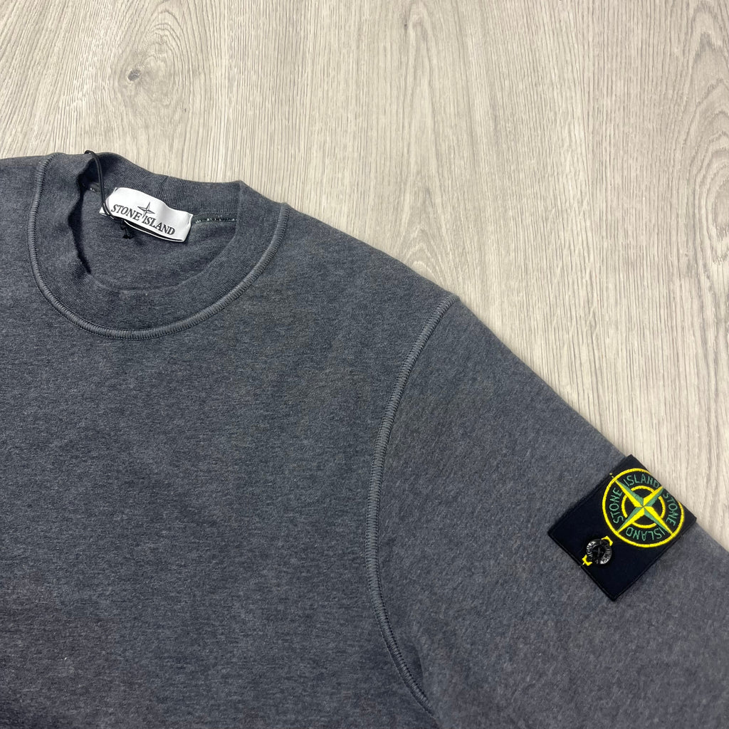 Stone Island Dyed Sweatshirt - Grey Ironleague