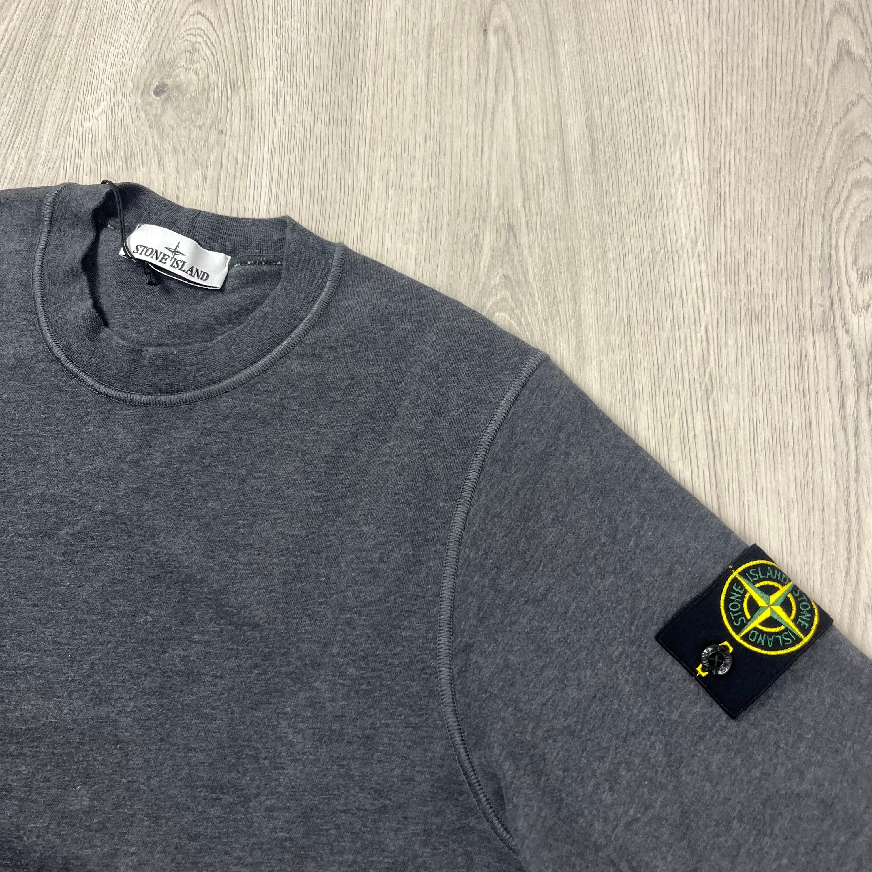Stone Island Dyed Sweatshirt - Grey Ironleague