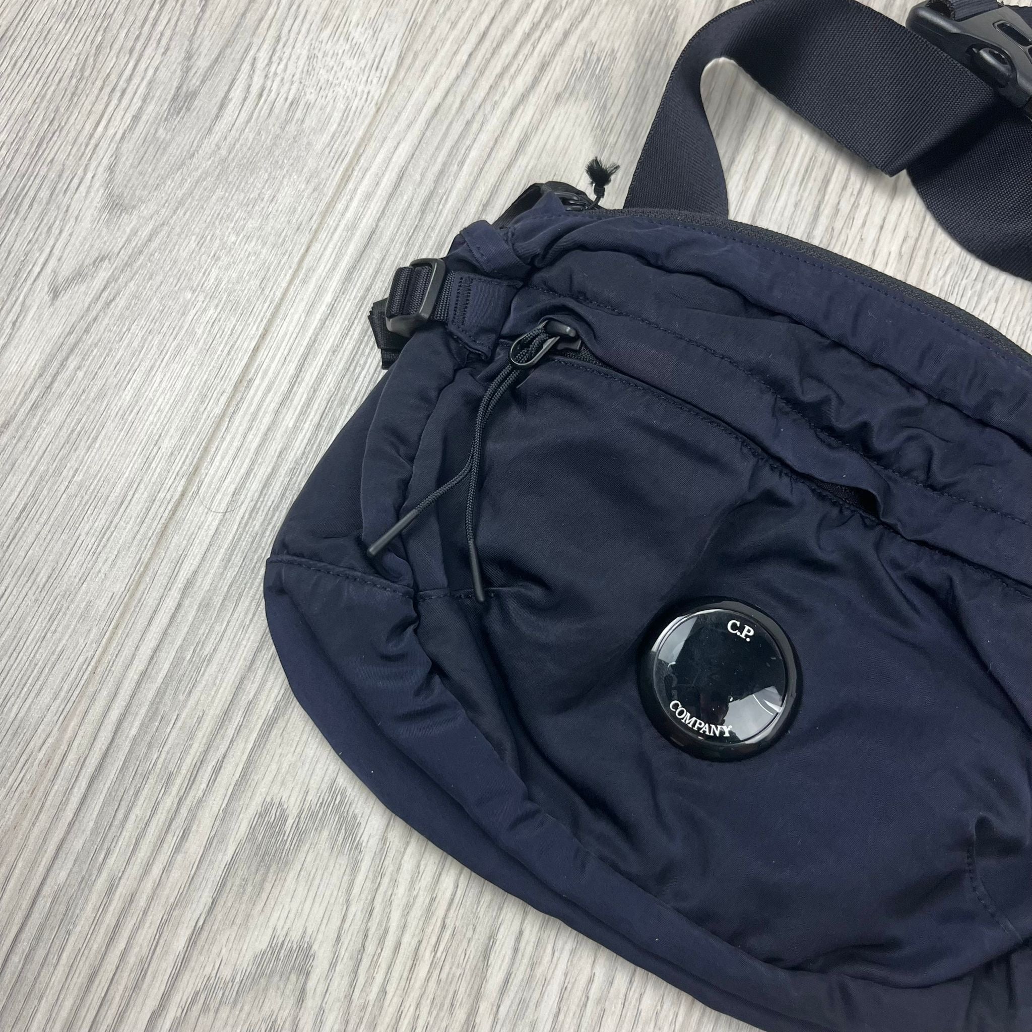CP Company Zip Chrome Bag - Navy Ironleague