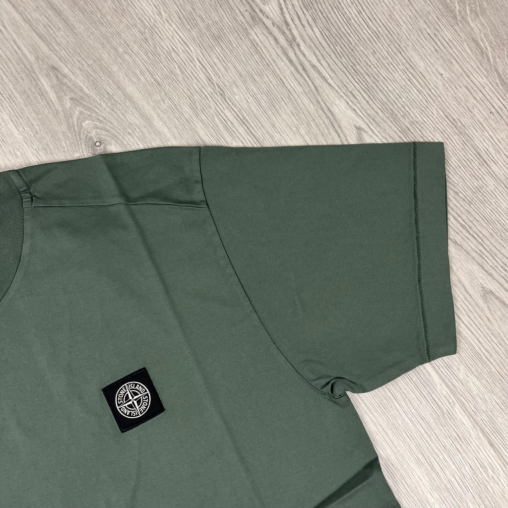 Stone Island Patch T-Shirt - Musk Ironleague