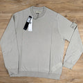 Stone Island Light Pure Wool Ghost Sweatshirt in Beige Ironleague