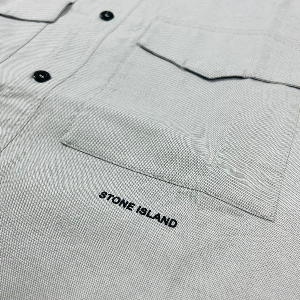 Stone Island Button Shirt - Grey Ironleague