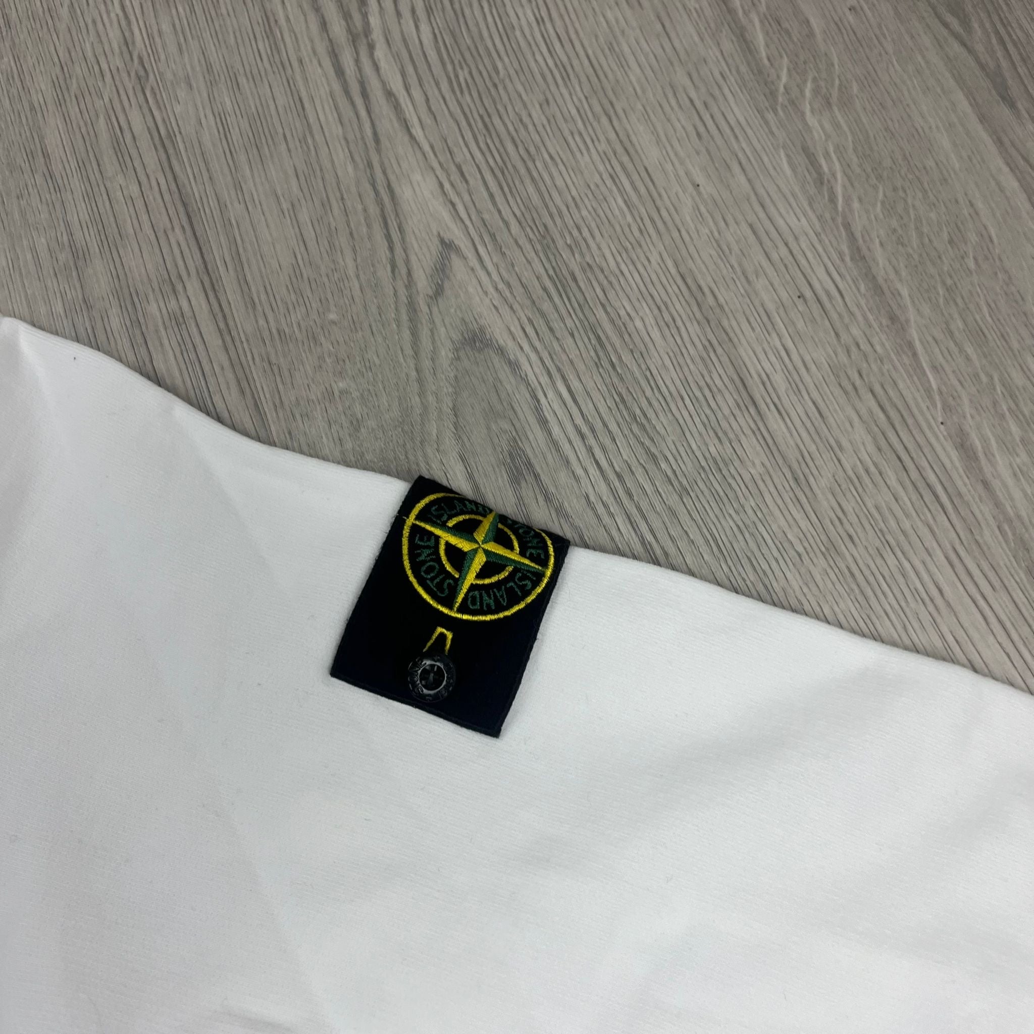 Stone Island Dyed Hoodie - White Ironleague
