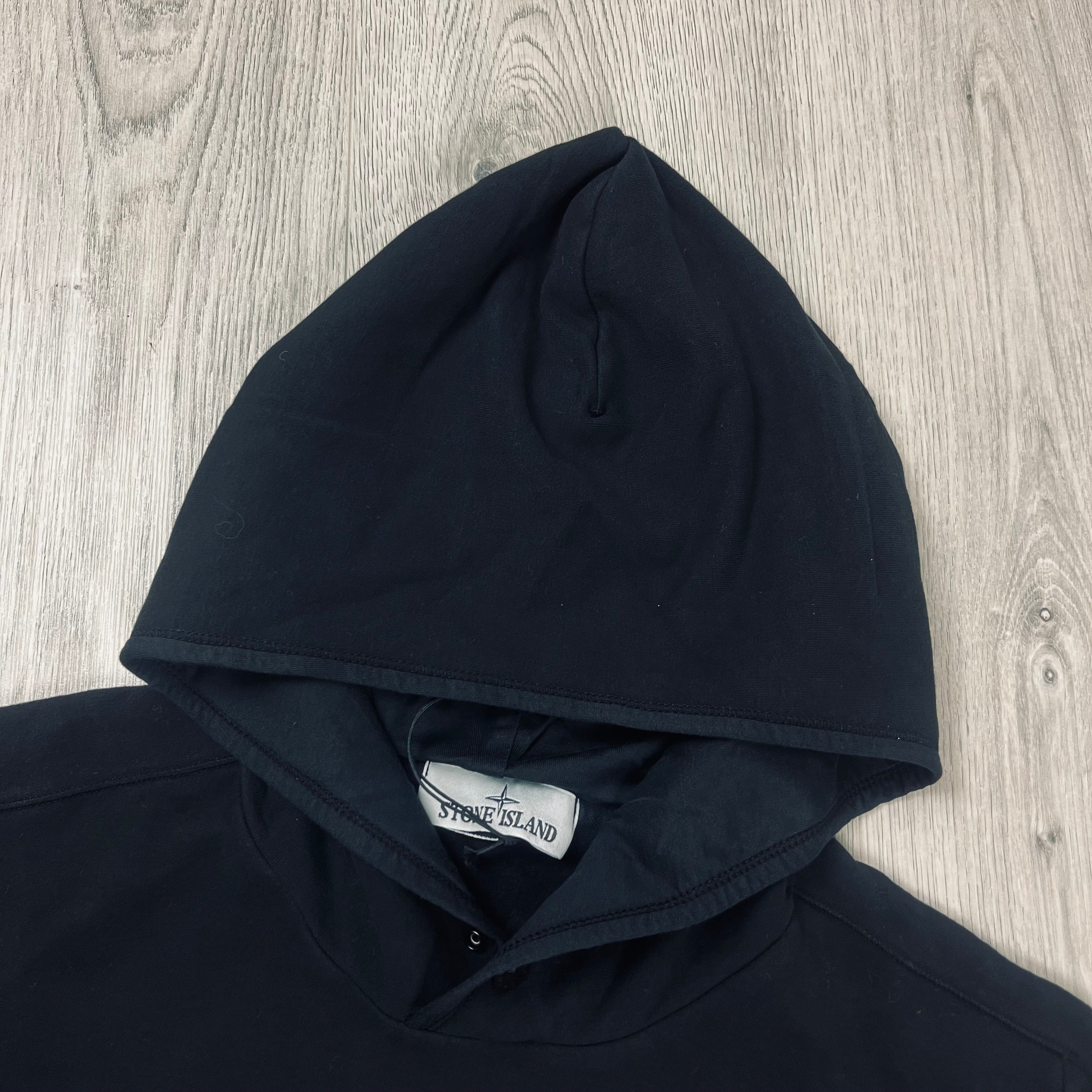 Stone Island Dyed Hoodie - Black Ironleague