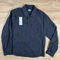 CP Company Chrome-R Lens Overshirt in Navy Ironleague