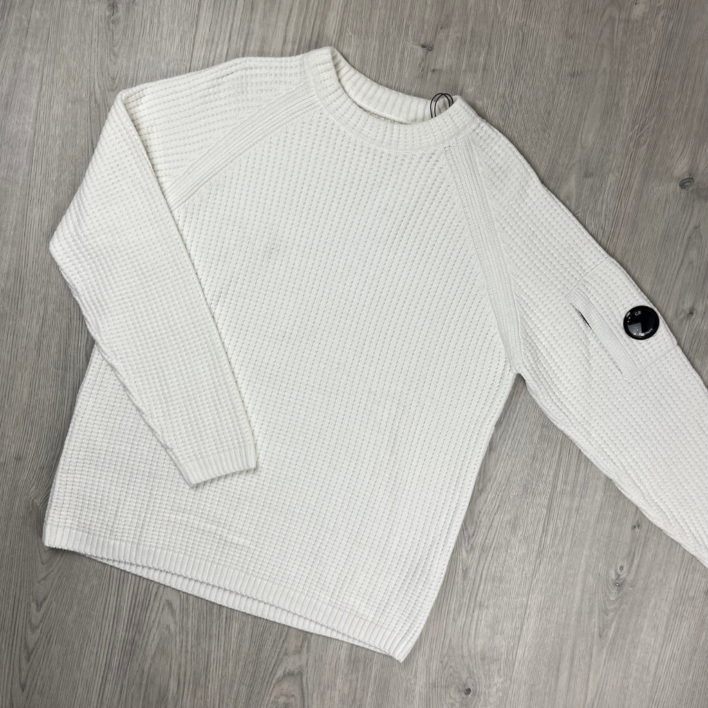 CP Company Chenille Sweatshirt - White Ironleague