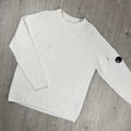 CP Company Chenille Sweatshirt - White Ironleague