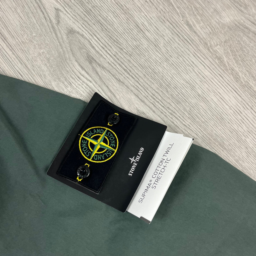 Stone Island Hooded Overshirt - Musk Ironleague