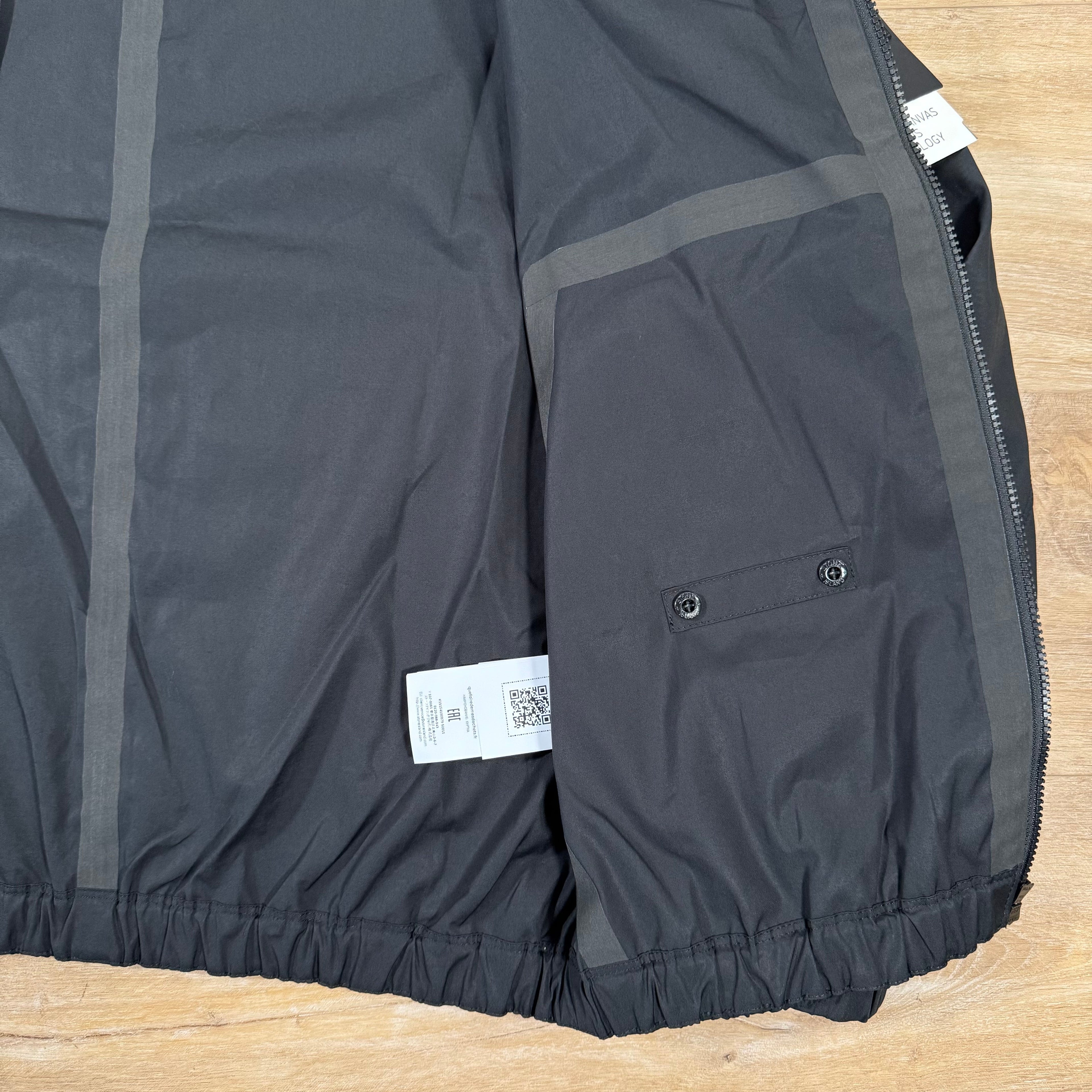 Stone Island Supima Canvas Jacket in Black Ironleague