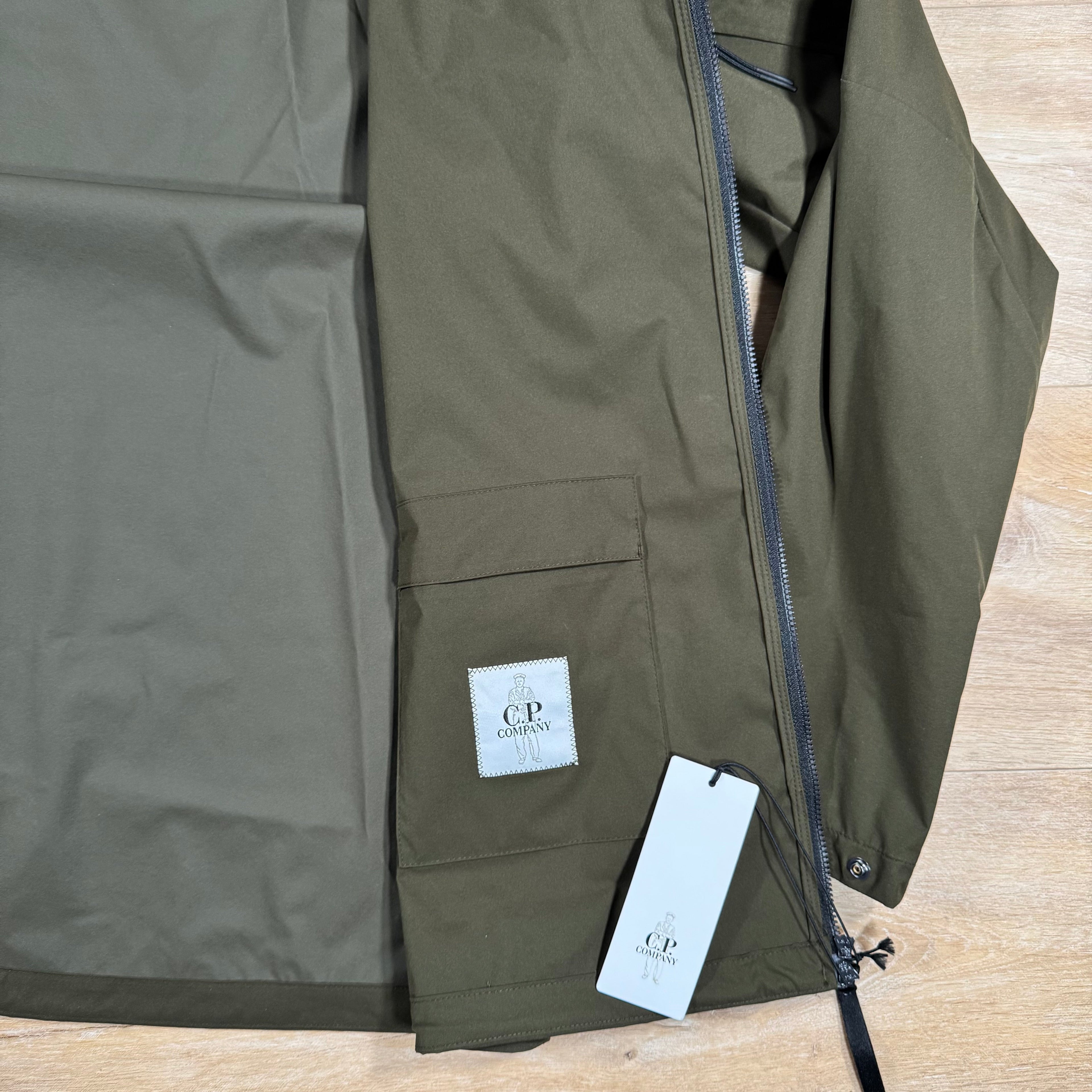 CP Company Pro-Tek Lens Jacket in Ivy Green Ironleague