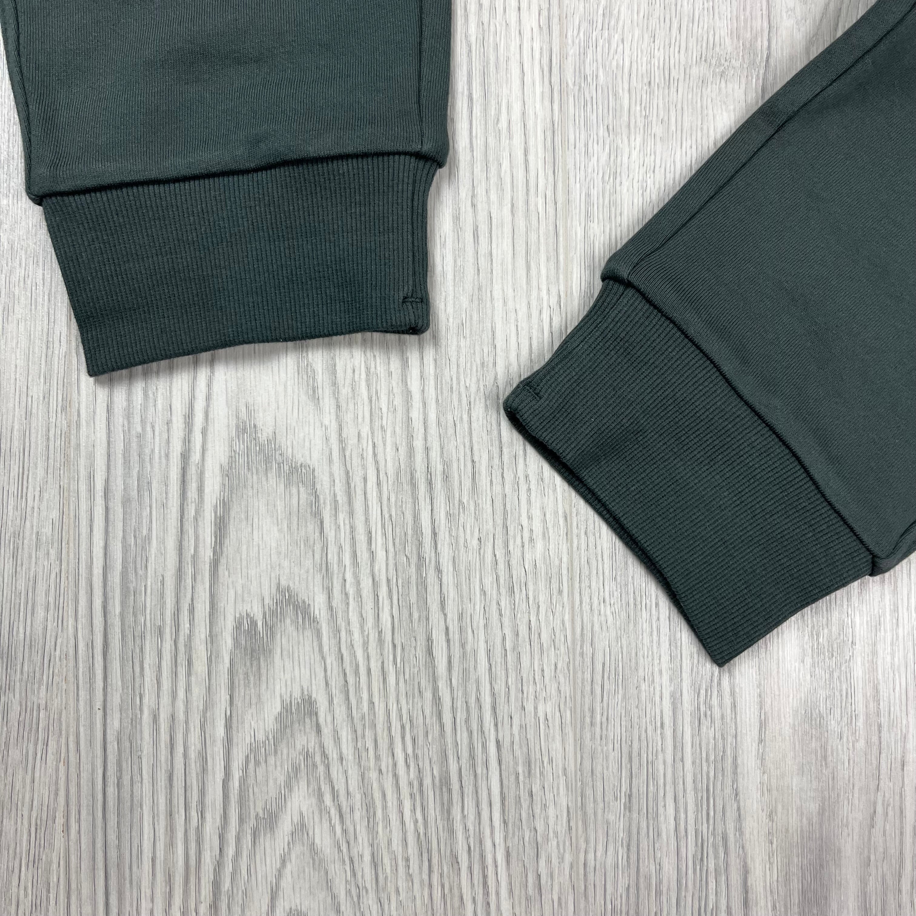 CP Company Raised Fleece Sweatpants - Dark Shadow Ironleague