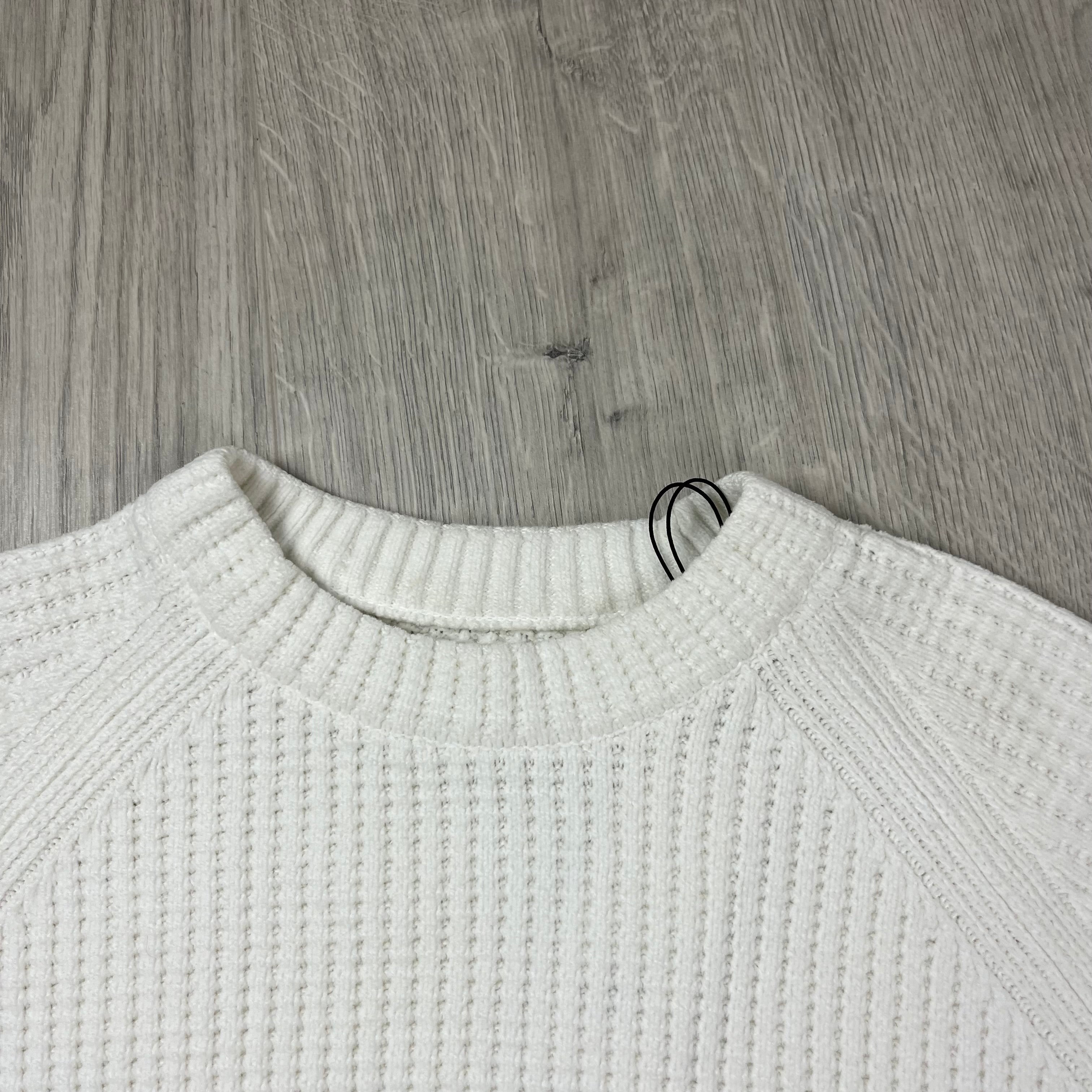 CP Company Chenille Sweatshirt - White Ironleague