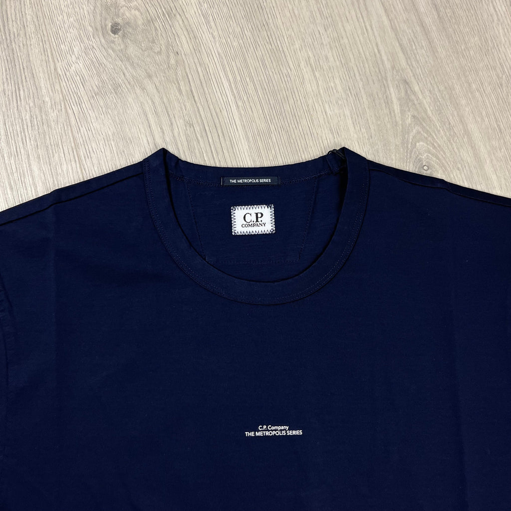 CP Company Metropolis T-Shirt - Navy Ironleague