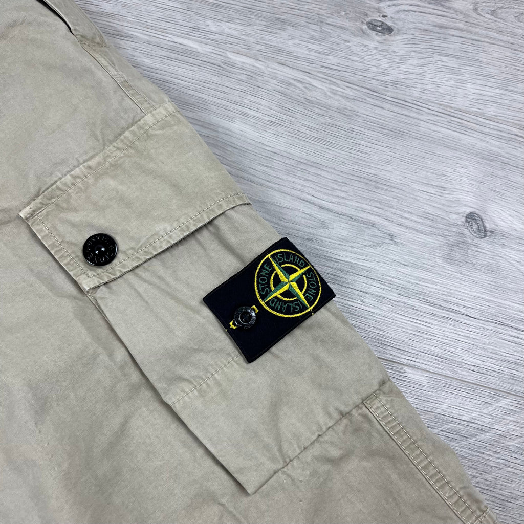 Stone Island Cargo Trousers - Sand Ironleague