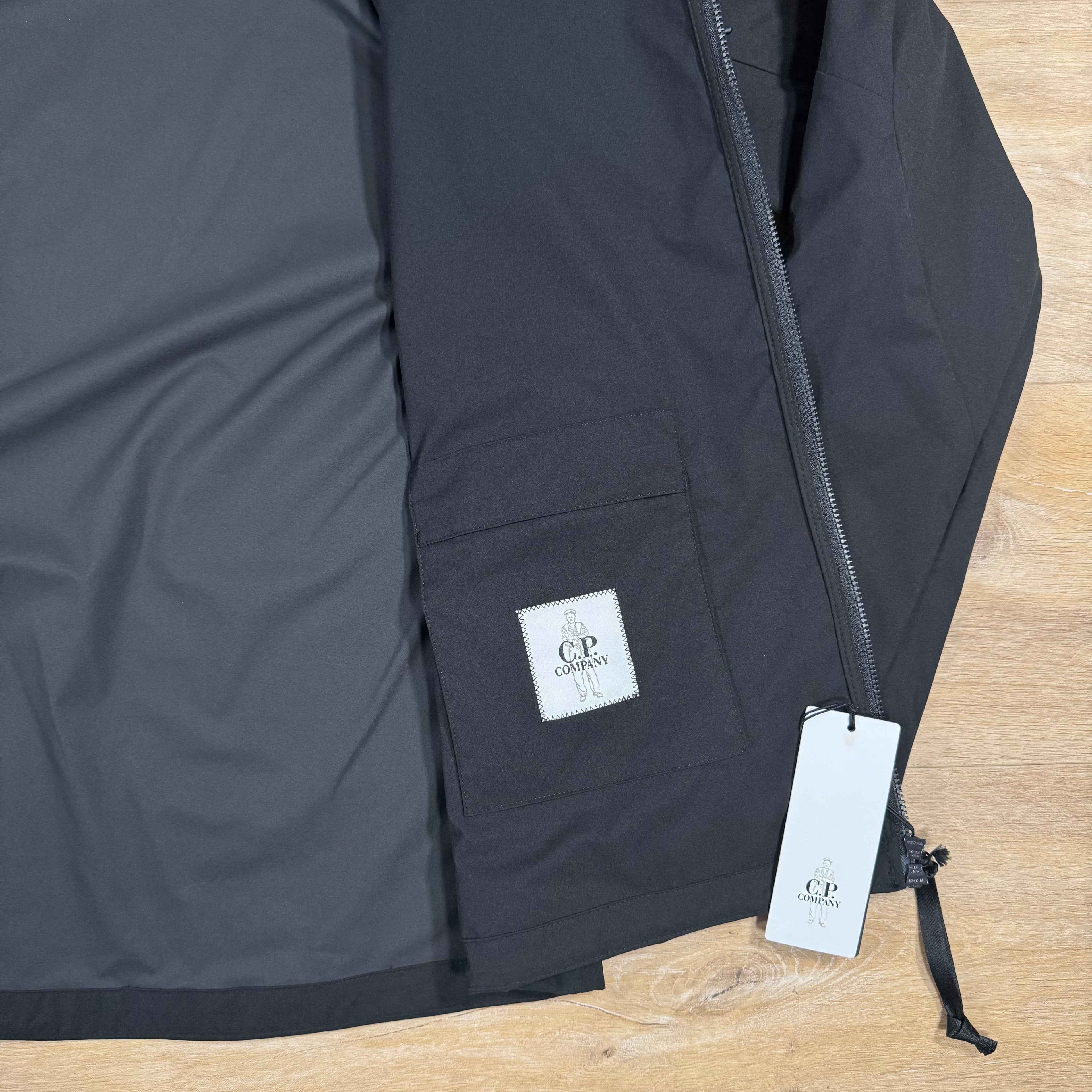 CP Company Pro-Tek Lens Jacket in Black Ironleague