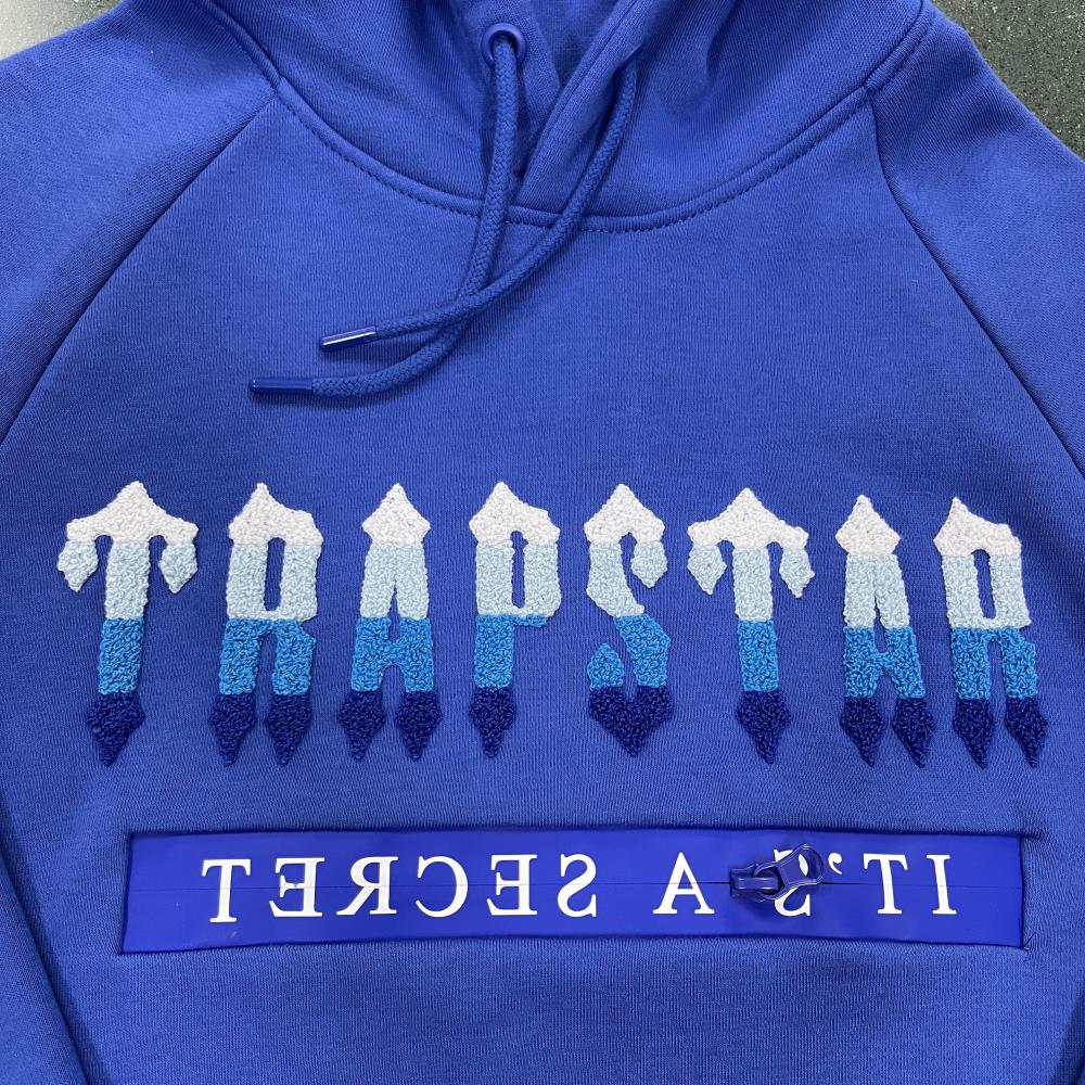 Trapstar Chenille Decoded 2.0 Tracksuit - Blue Ironleague