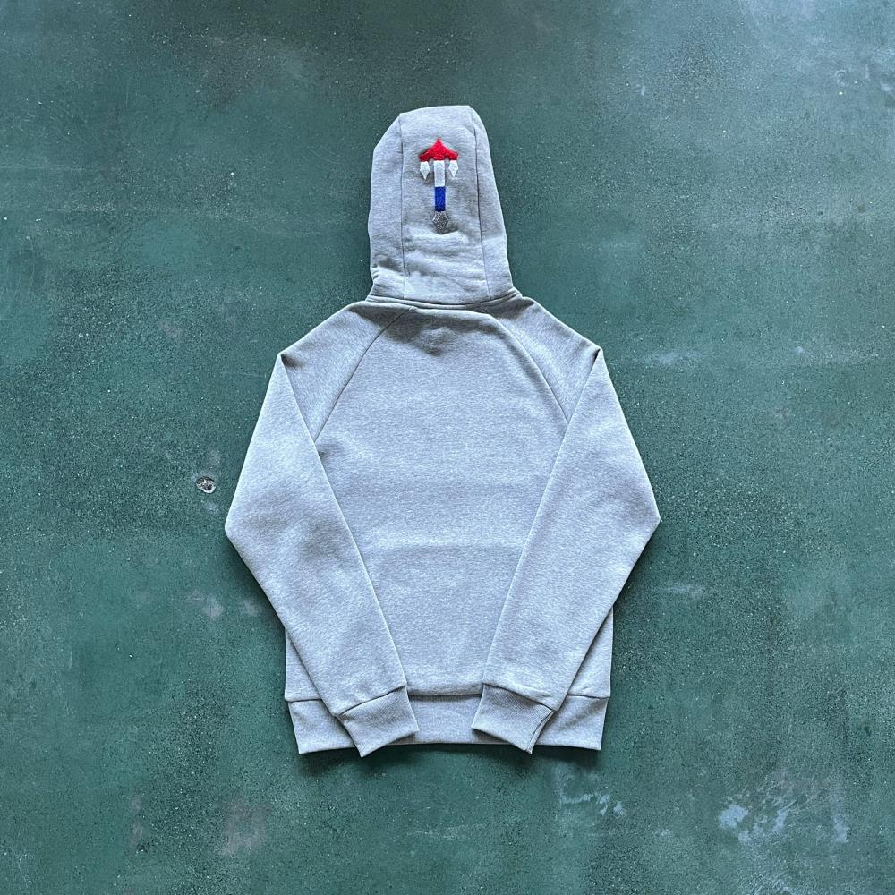 Trapstar Chenille Decoded 2.0 Revolution Tracksuit - Black/Grey Ironleague