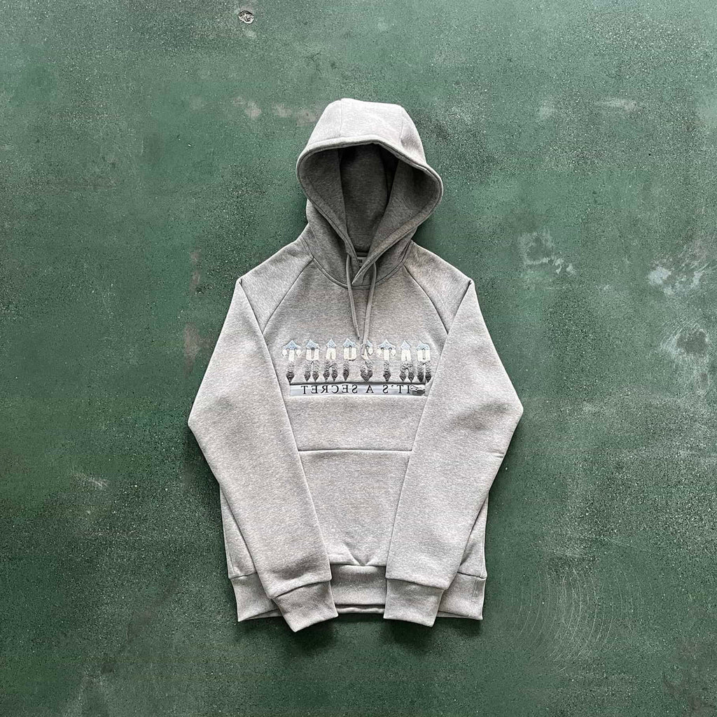 Trapstar Chenille Decoded 2.0 Tracksuit - Black/Grey Ironleague