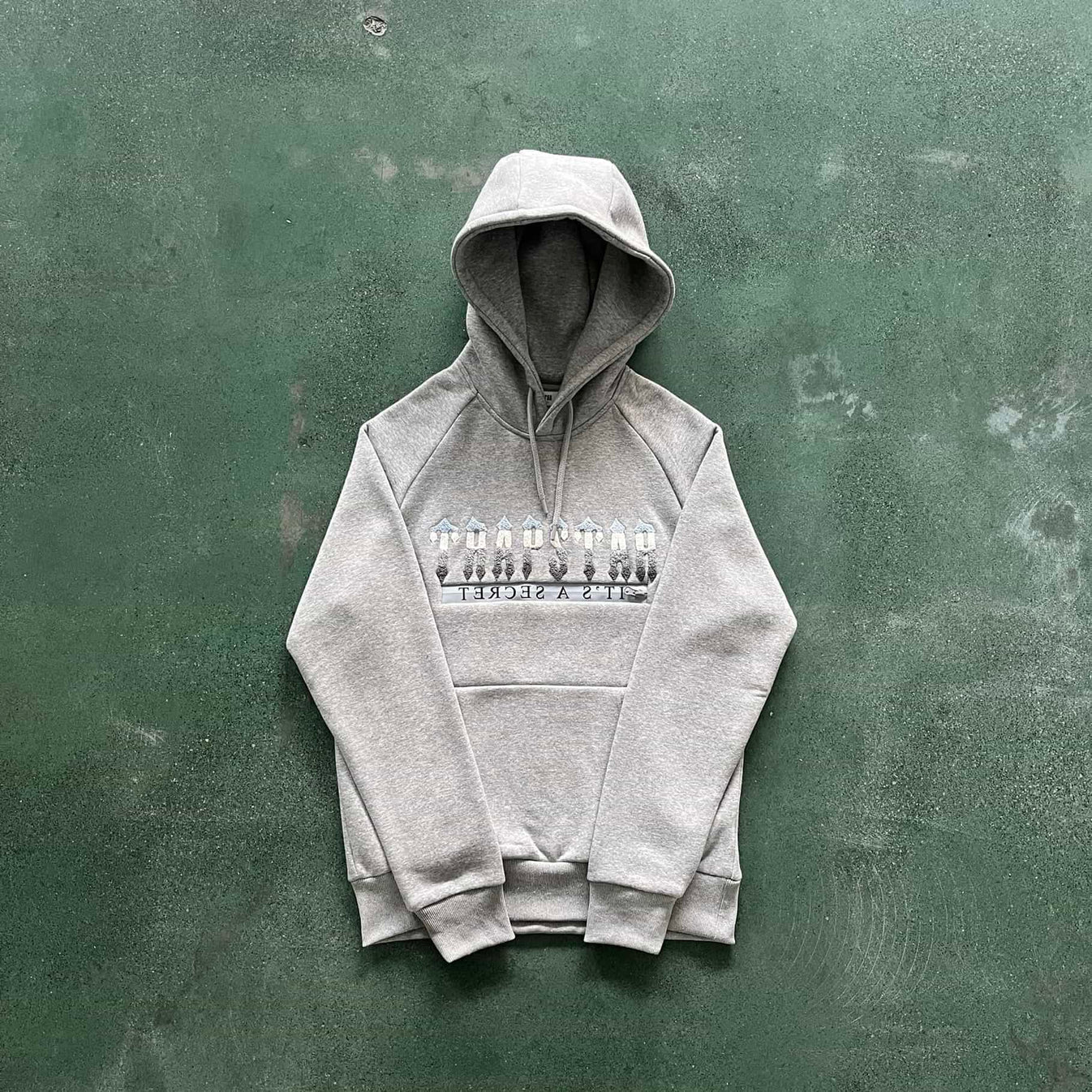 Trapstar Chenille Decoded 2.0 Tracksuit - Black/Grey Ironleague