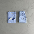 Trapstar Chenille Decoded Short Set - Blue Ironleague