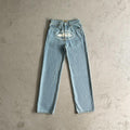Corteiz Island Baggy Jeans - Light Blue Ironleague