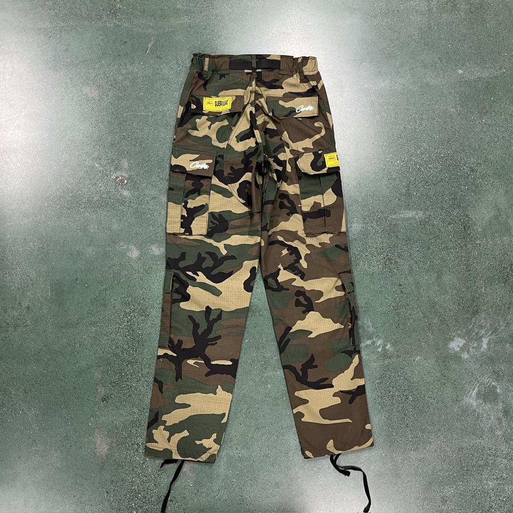 Corteiz Island Cargo Pants - Camo Ironleague