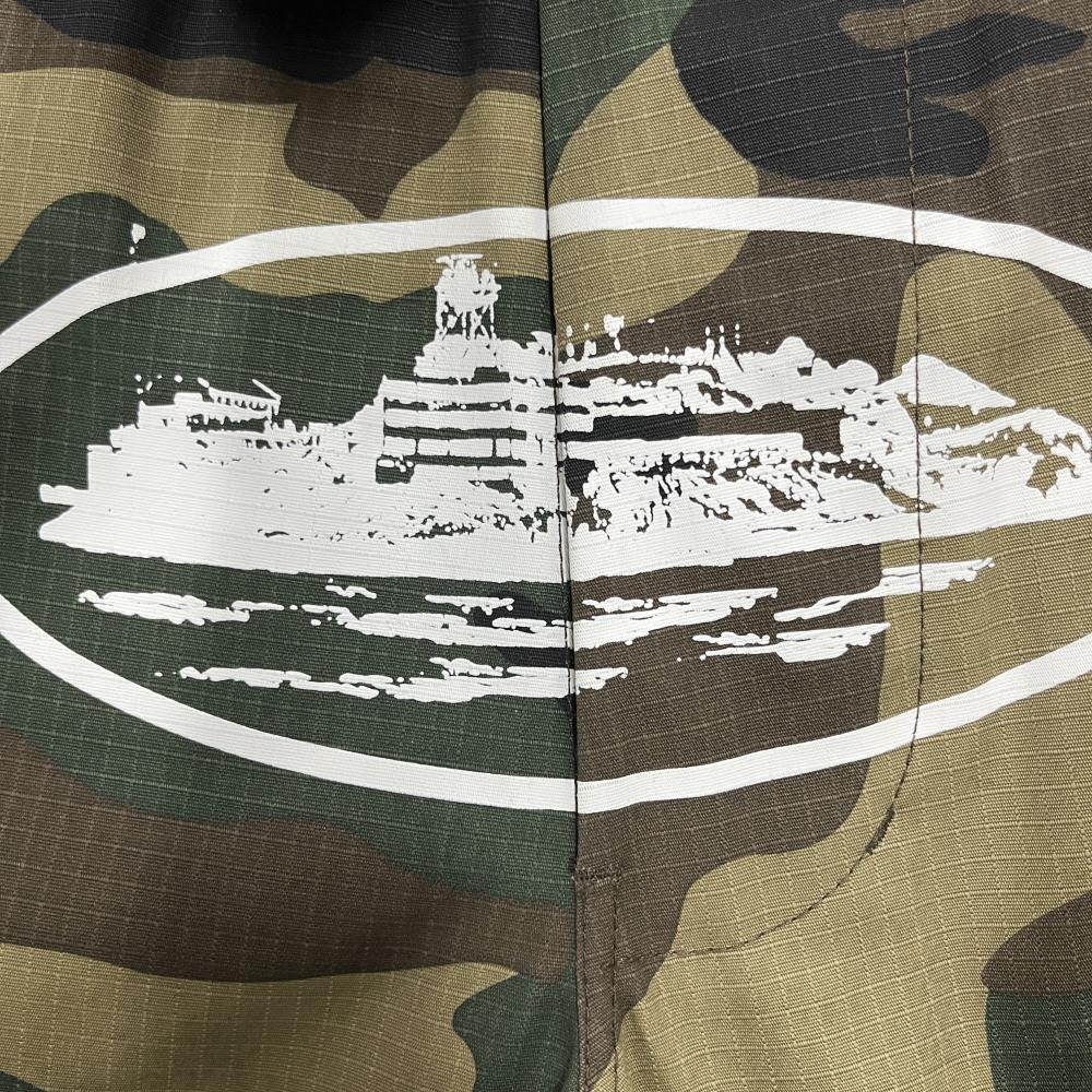 Corteiz Island Cargo Pants - Camo Ironleague
