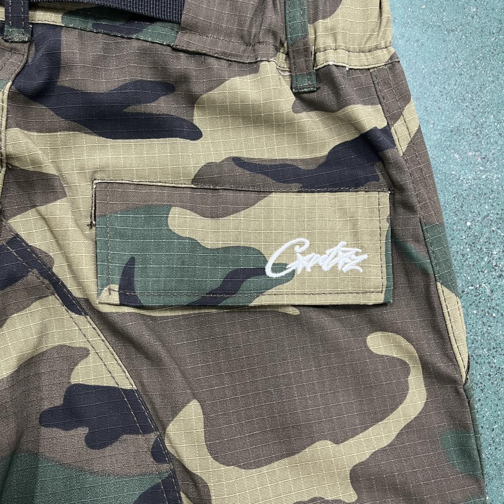 Corteiz Island Cargo Pants - Camo Ironleague