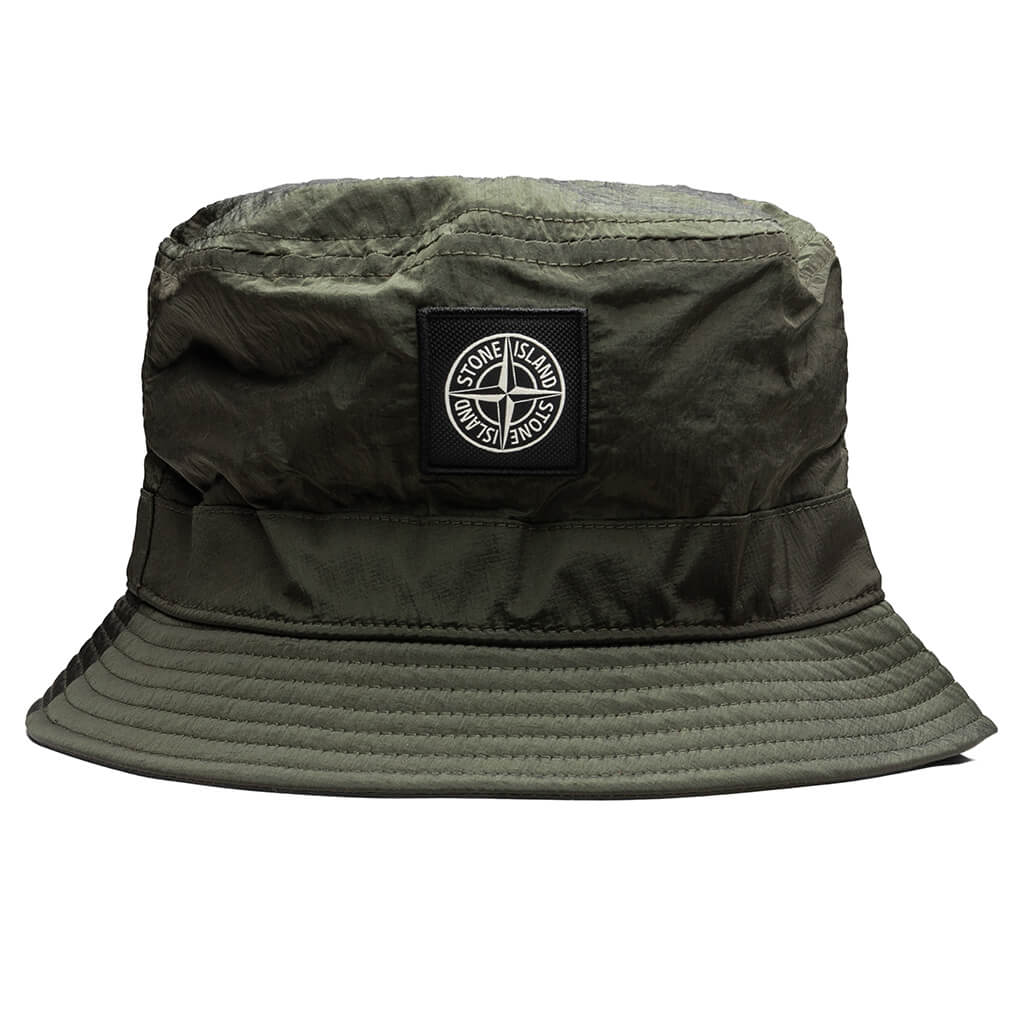 Stone Island Bucket Hat - Olive