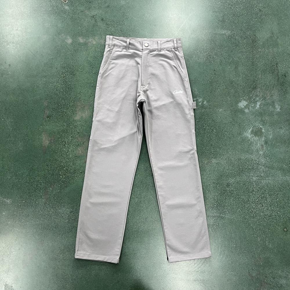 Corteiz Carpenter Pants - Grey Ironleague