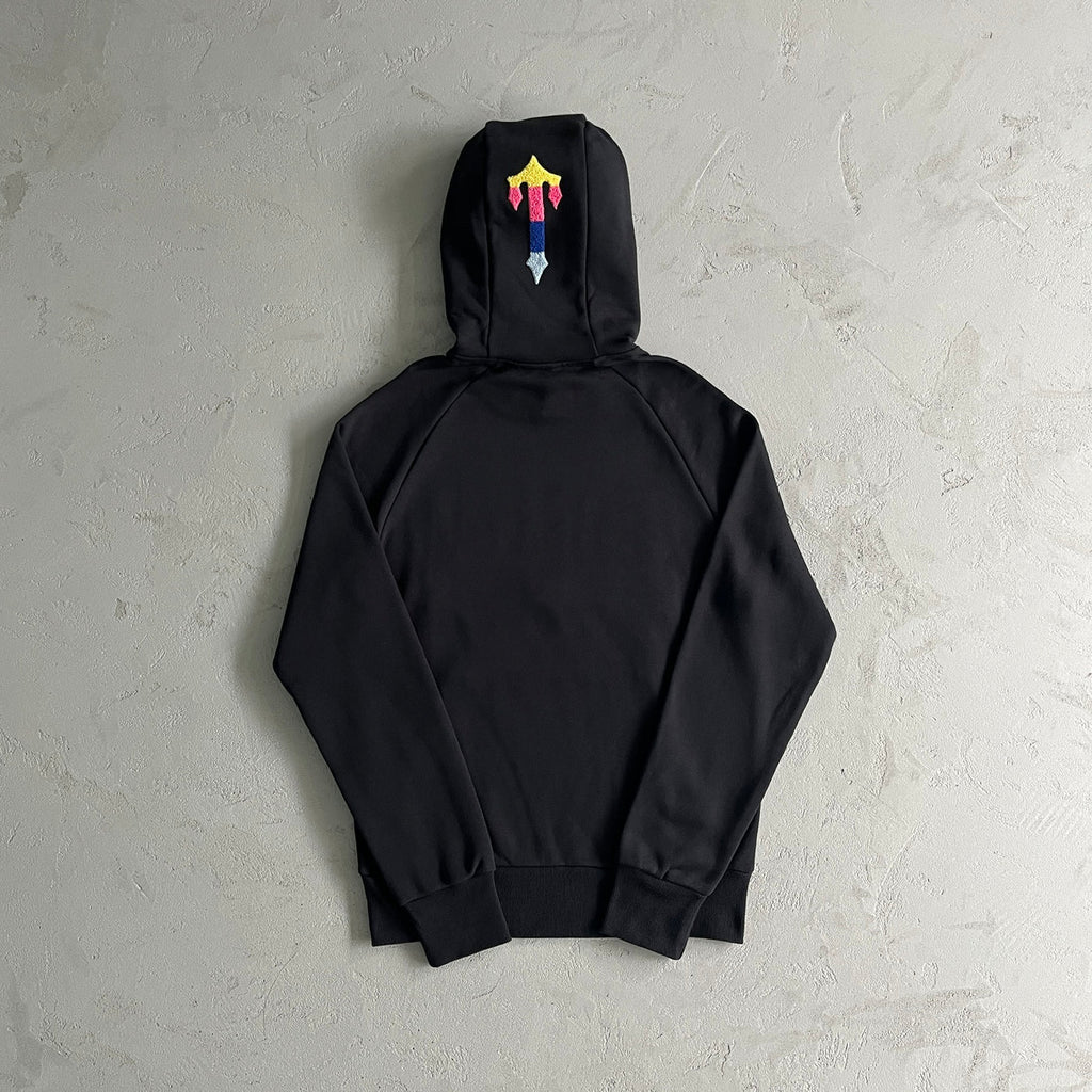 Trapstar Chenille Decoded 2.0 Tracksuit - Black/Rainbow Ironleague