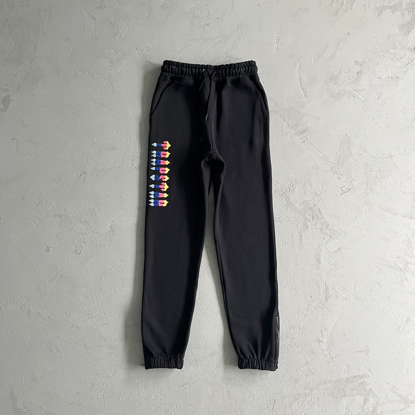 Trapstar Chenille Decoded 2.0 Tracksuit - Black/Rainbow Ironleague