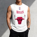FINAL SALE - NEW CUSTOMIZED NBA19 CBU CHICAGO BULLS TANKTOP & GYM SHIRT