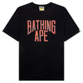 A BATHING APE Color Camo Bathing Ape Tee - Black