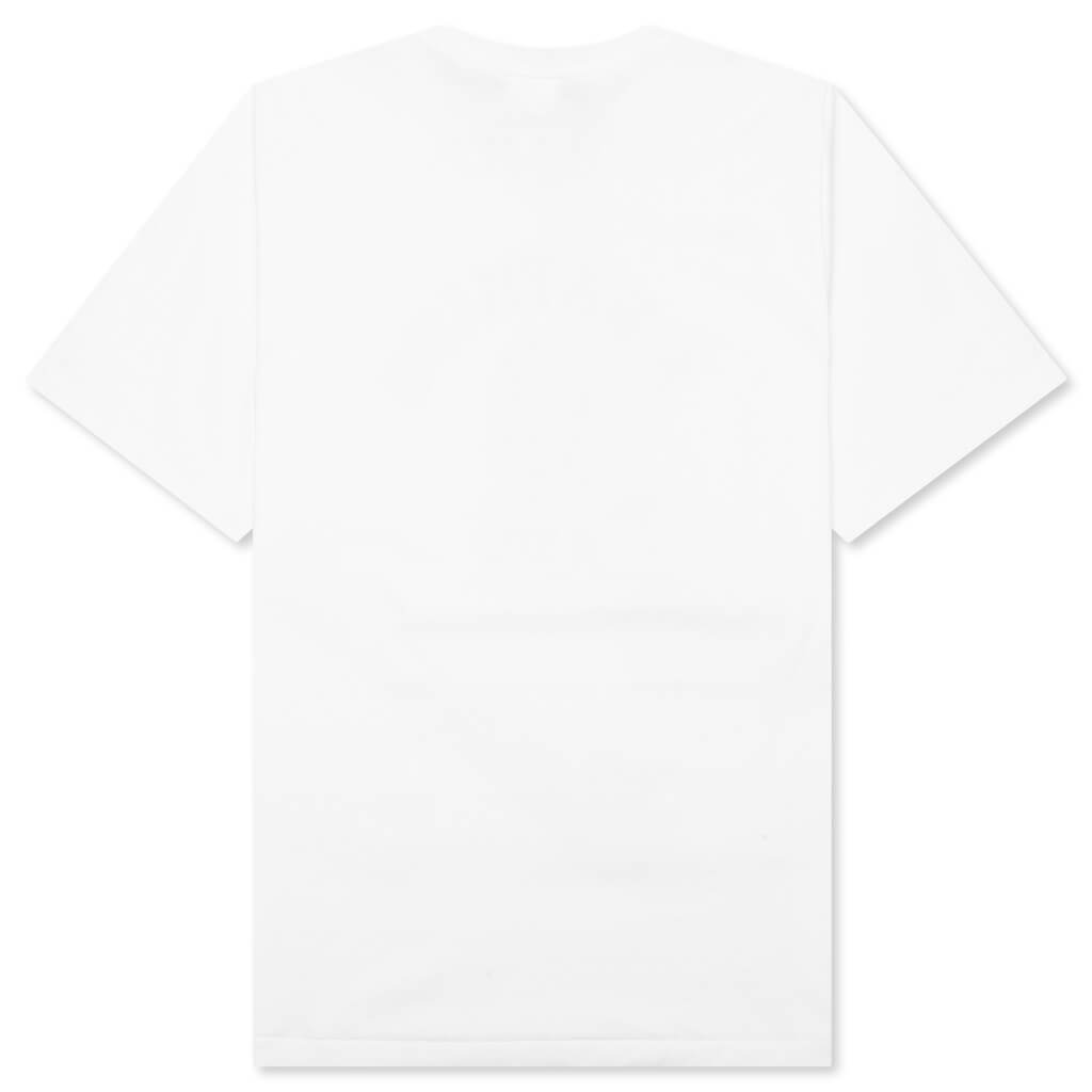 A BATHING APE Color Camo College Tee - White/Red