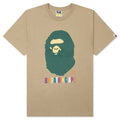 A BATHING APE Colors By Bathing Ape Tee - Beige