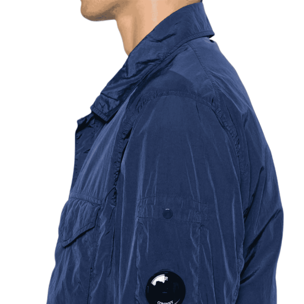 CP Company Chrome Overshirt - Estate Blue Ironleague