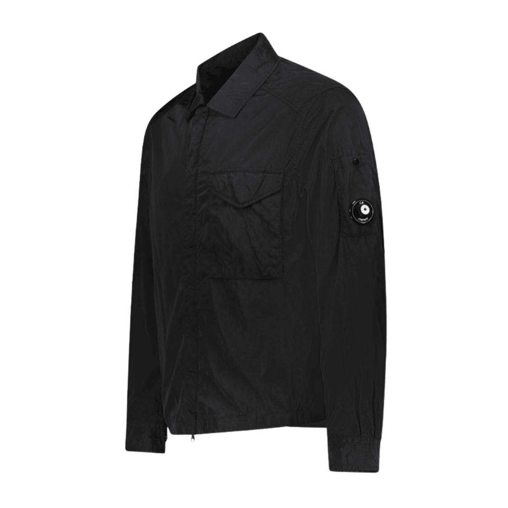 CP Company Chrome Overshirt - Black Ironleague