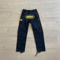 Corteiz Island Cargo Pants - Black/Yellow Ironleague
