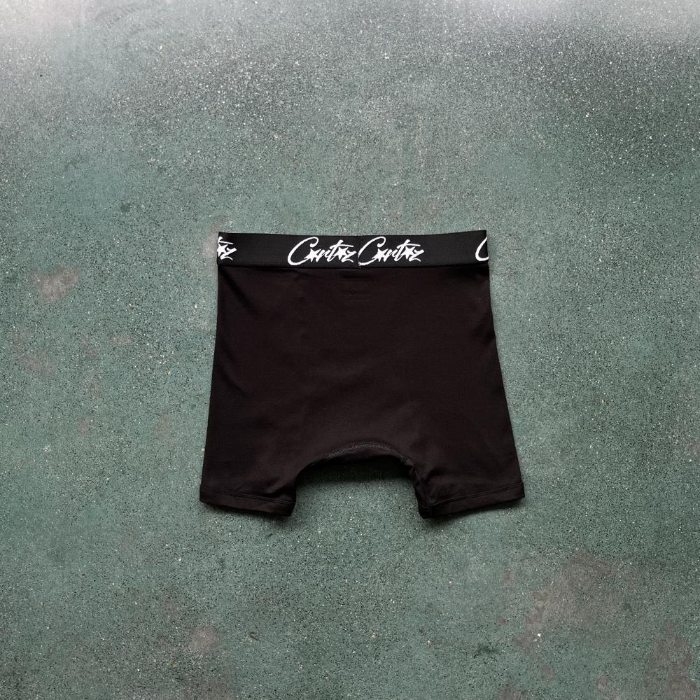 Corteiz Alcatraz Trousers - Black Ironleague