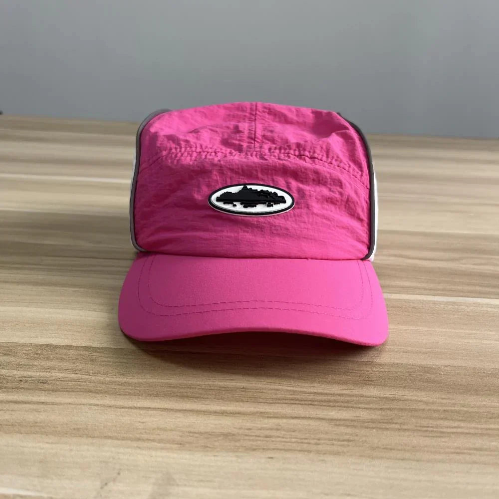 Corteiz Drawstring Cap - Pink Ironleague