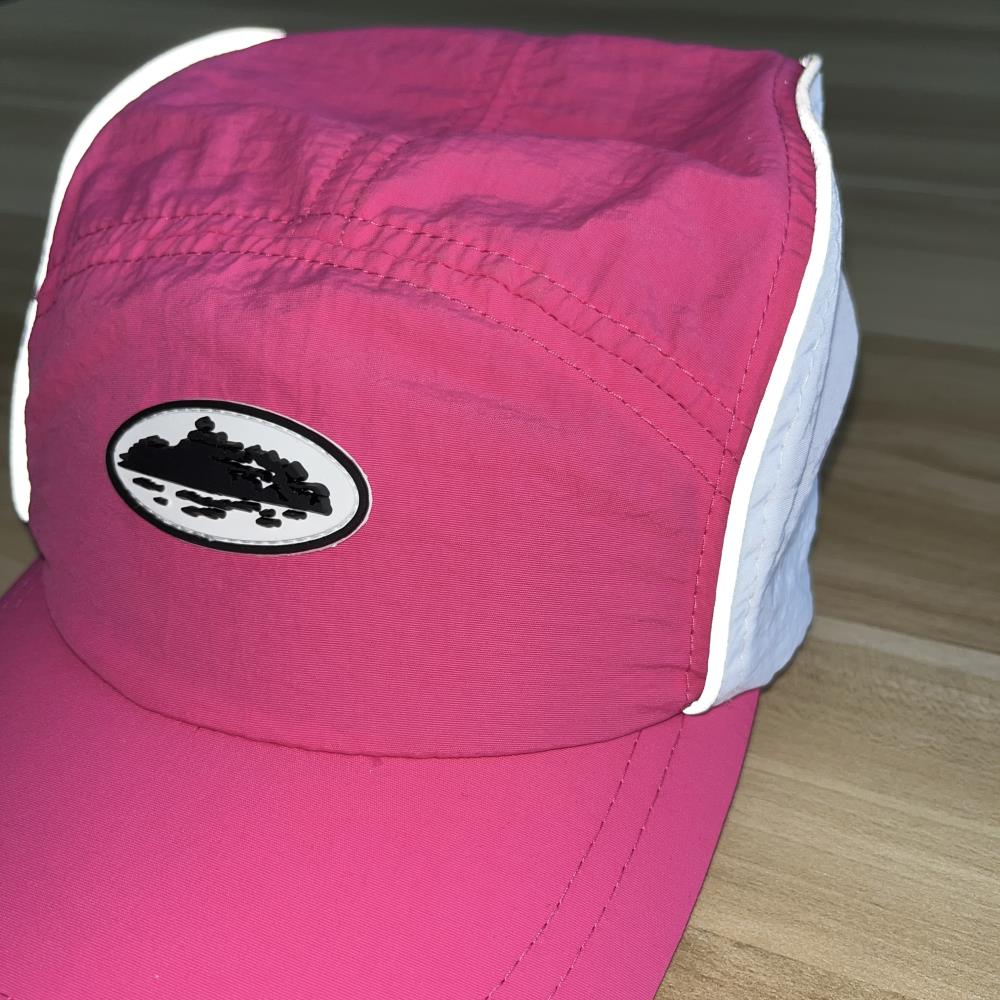 Corteiz Drawstring Cap - Pink Ironleague