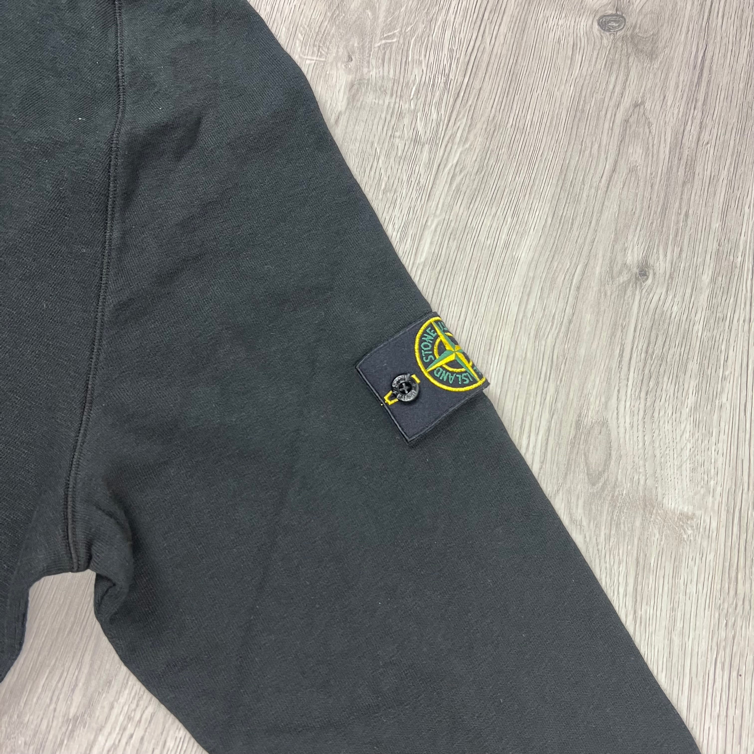 Stone Island Dyed Hoodie - Black Ironleague