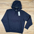 CP Company Diagonal Raised Fleece Lens Hoodie in Navy Ironleague