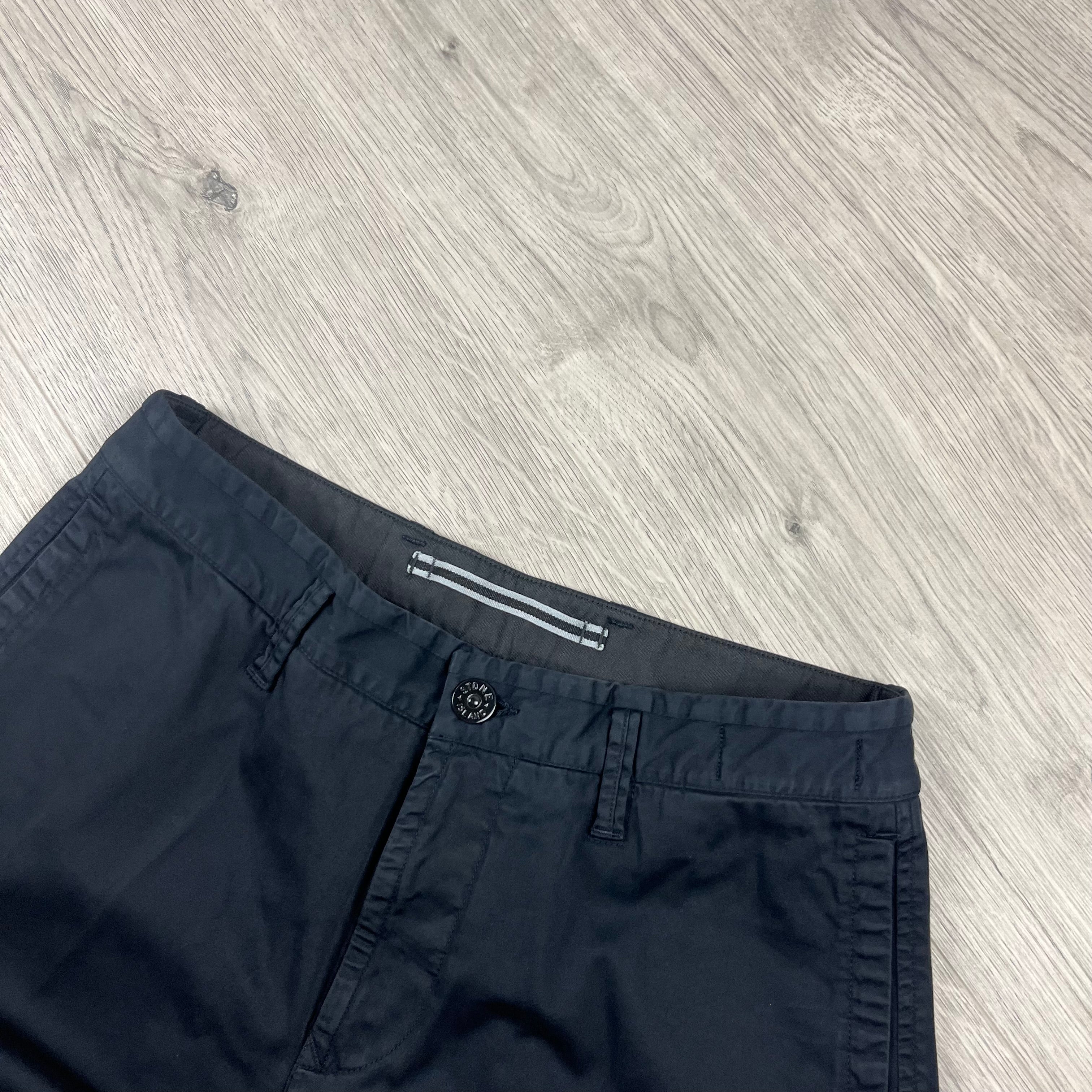 Stone Island Cargo Trousers - Navy Ironleague