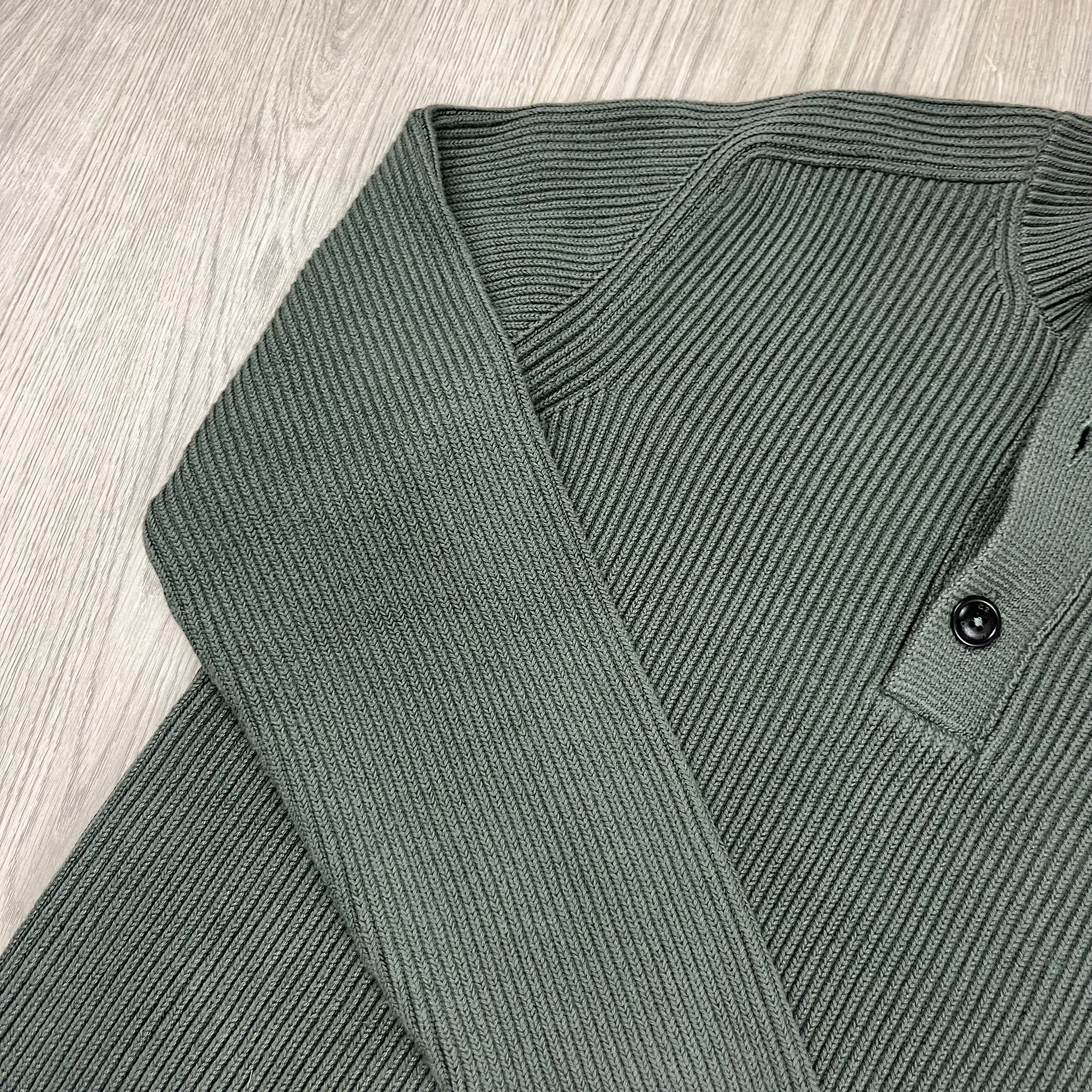 CP Company Knit Fleece - Gunmetal Ironleague