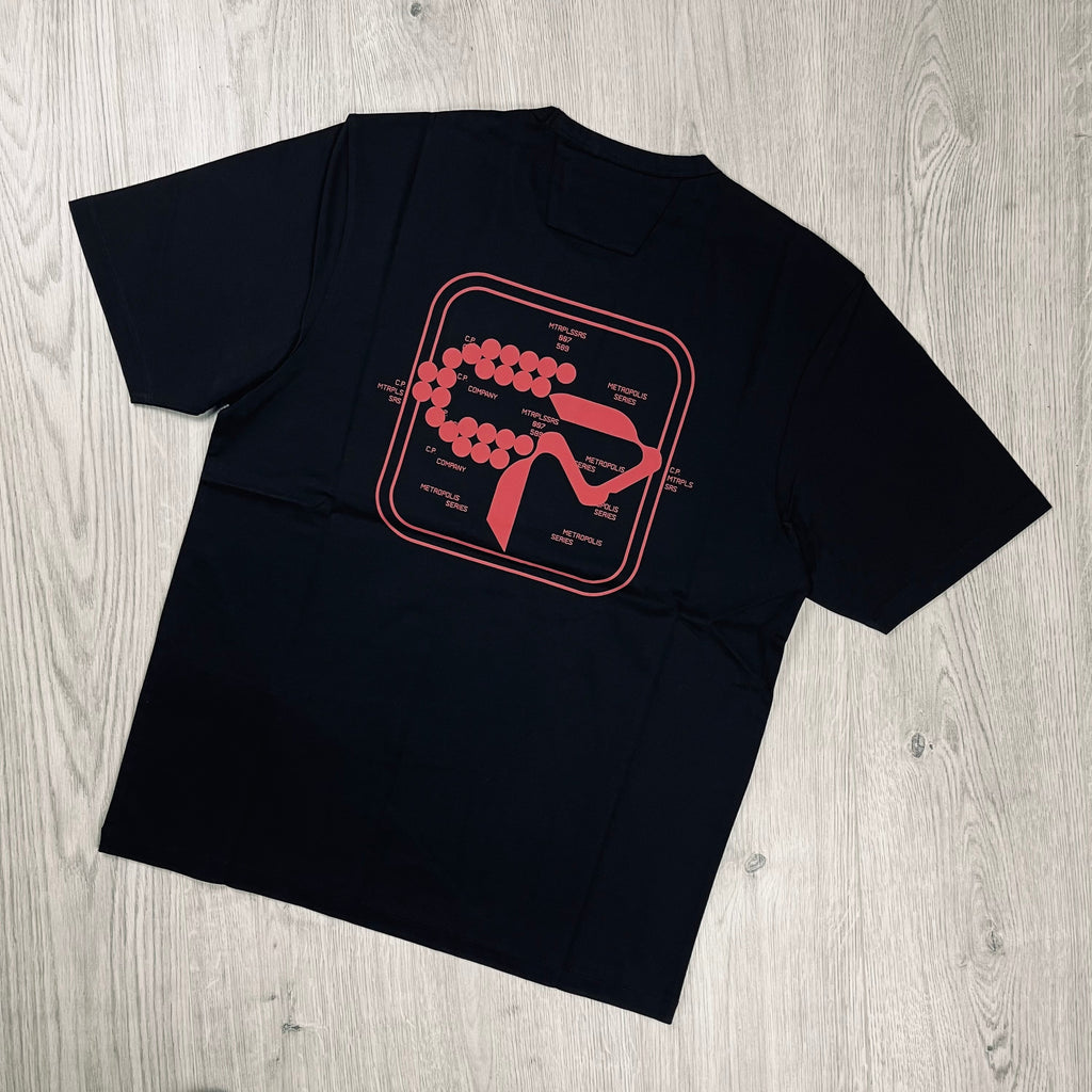 CP Company Metropolis T-Shirt - Black Ironleague