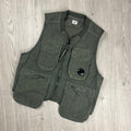 CP Company Ba-Tic Gilet - Thyme Green Ironleague
