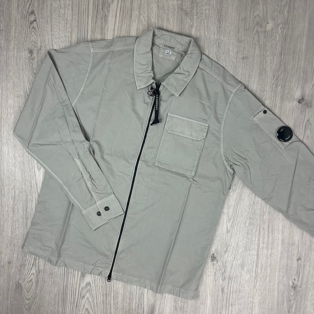 CP Company Zip Overshirt - London Fog Ironleague