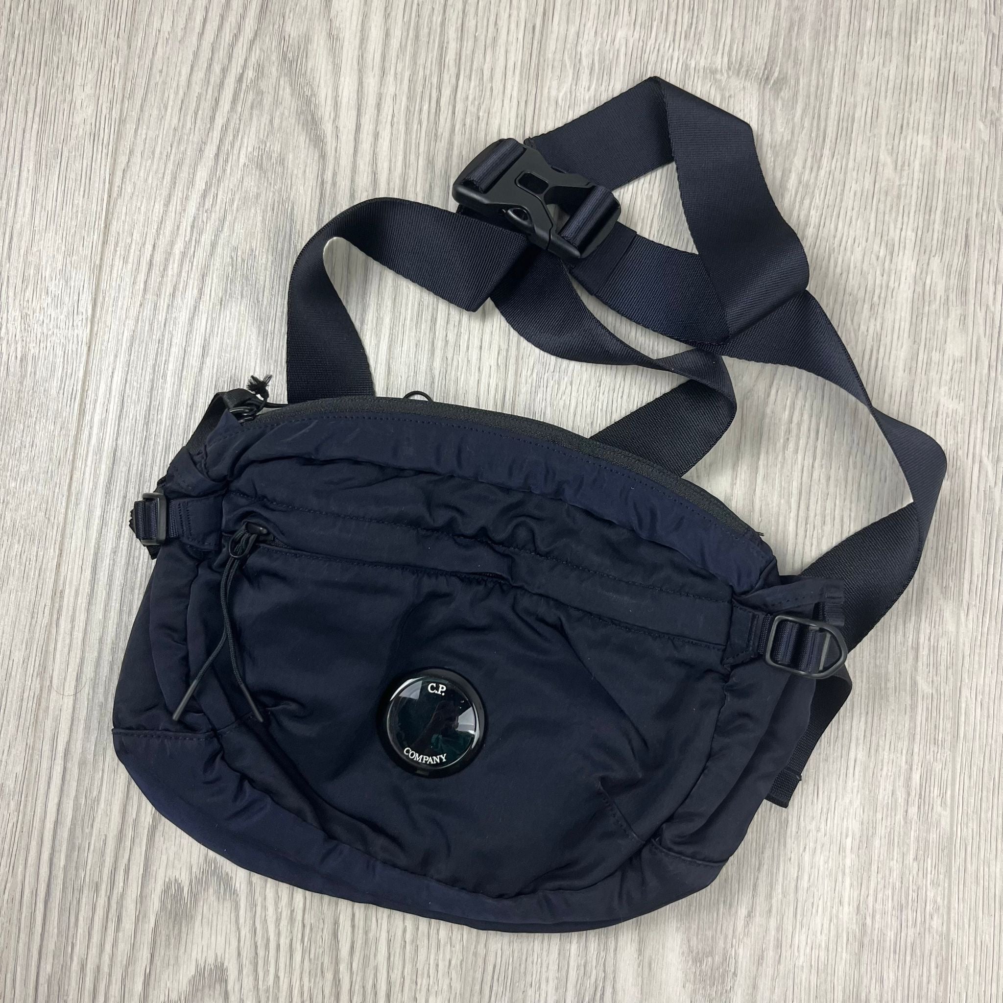 CP Company Zip Chrome Bag - Navy Ironleague